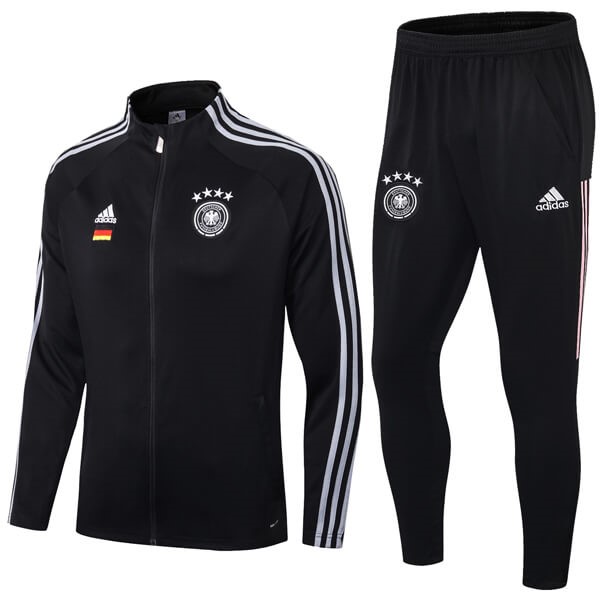 Replicas Chandal Alemania 2020 Negro Blanco